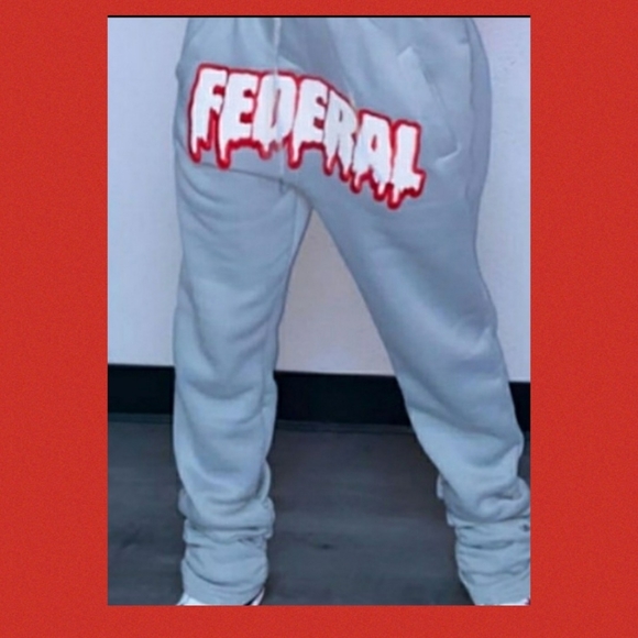 Federal Pants - *NBW* Logo Sweat Pants M/L